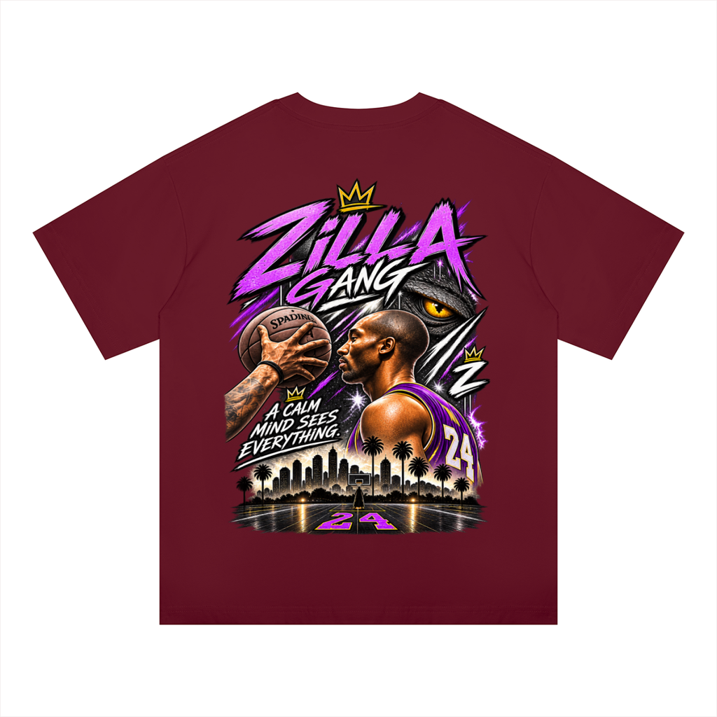 Zilla24 Basic: Unisex Oversized Drop Shoulder T-Shirt