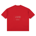 Unisex Color Block Drop Shoulder T-Shirt