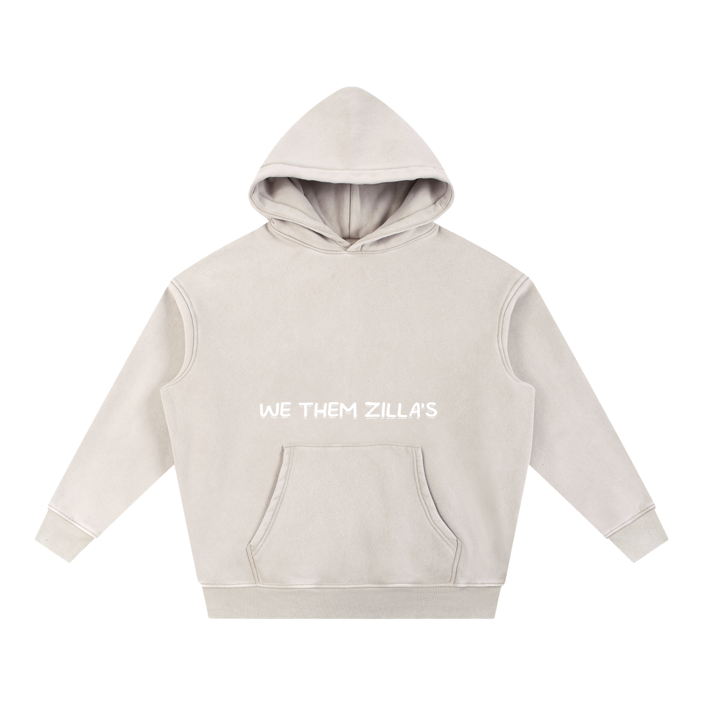 ZillaGang Collection- Snow Wash Fleece Oversize Hoodie