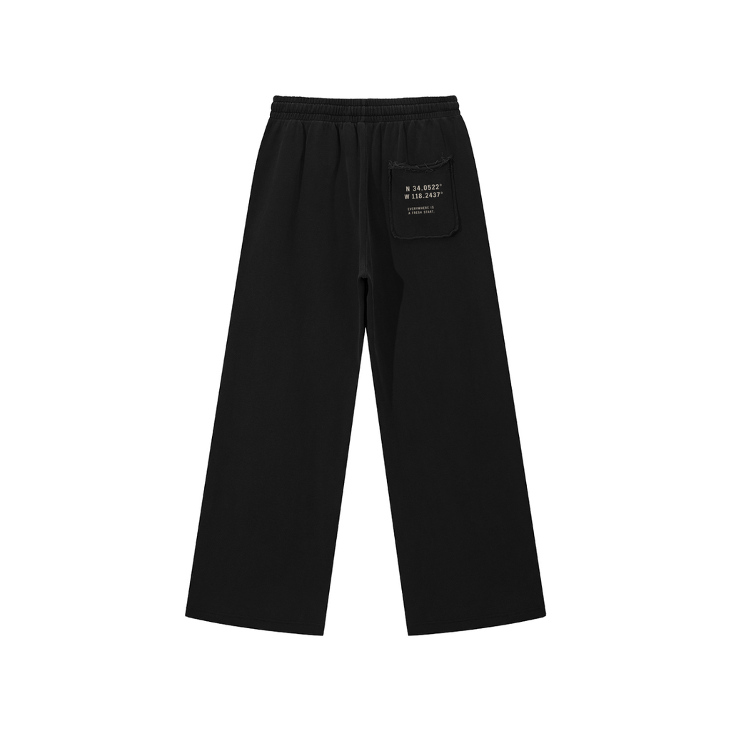 Best Day Collection: Snow Washed Raw Edge Sweatpants