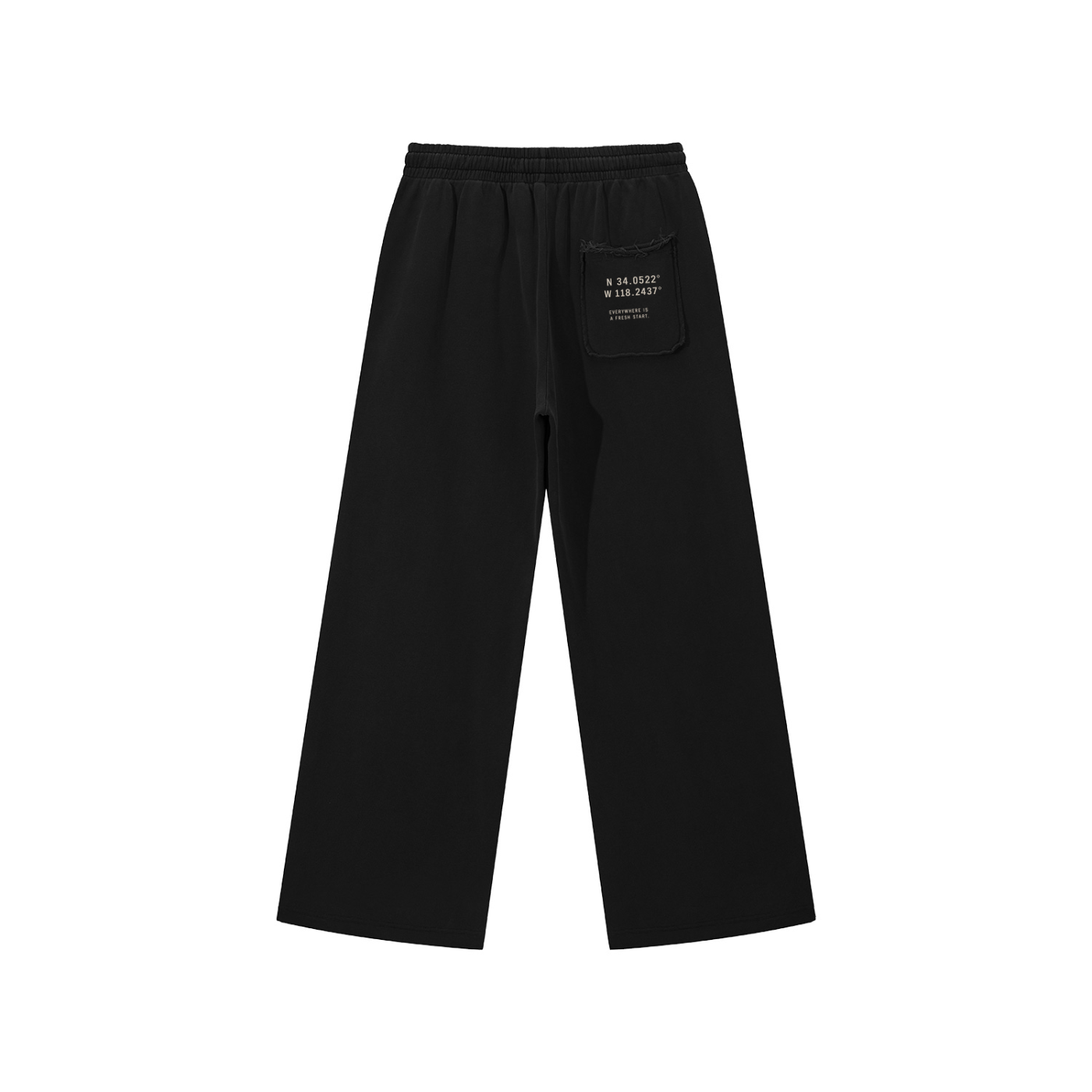 Best Day Collection: Snow Washed Raw Edge Sweatpants