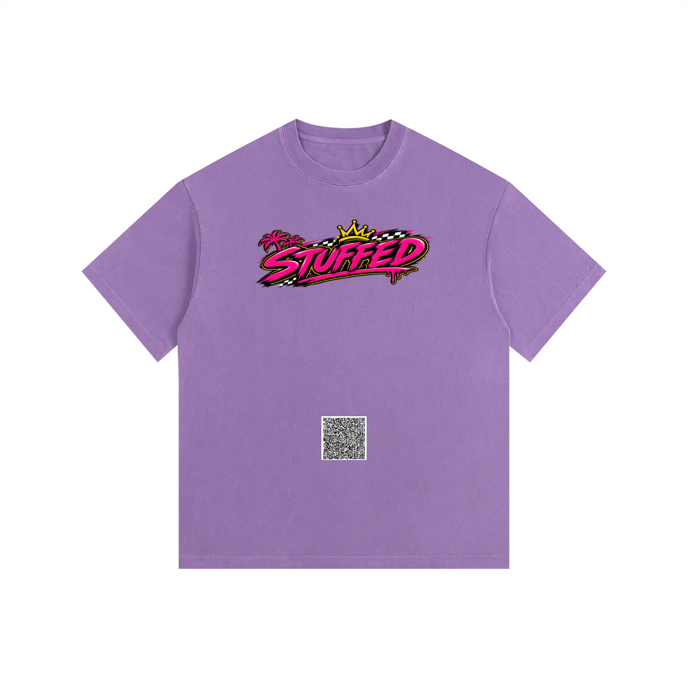 Stuffed Promo: Vintage Washed Oversized Cotton T-Shirt