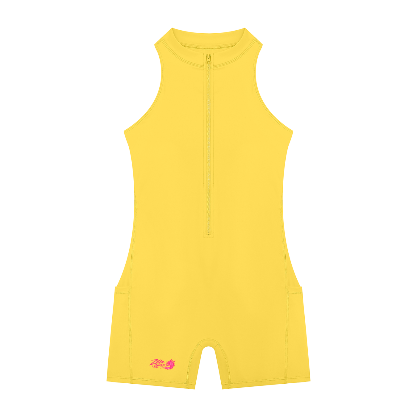 Women’s Quarter-Zip Yoga Romper