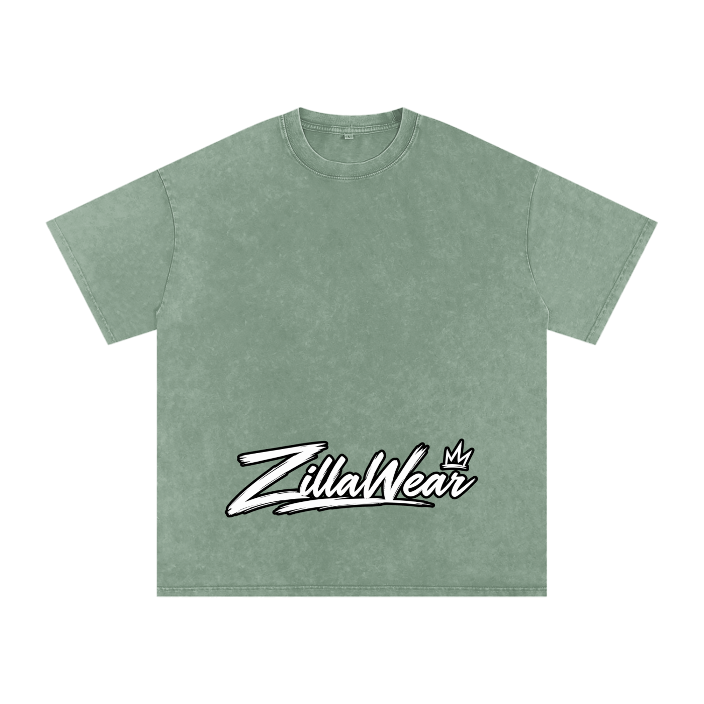 Zilla24 Exclusive Snow Washed Oversized Cotton T-Shirt