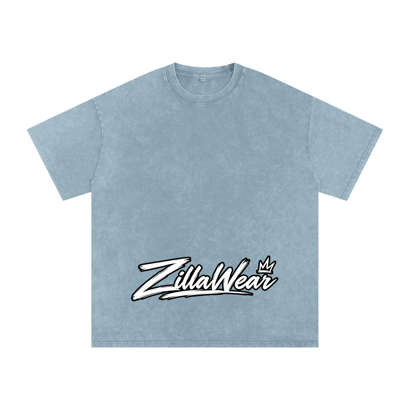 Zilla24 Exclusive Snow Washed Oversized Cotton T-Shirt