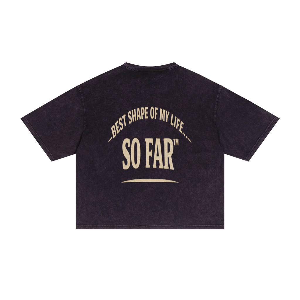 Unisex Mineral Wash Boxy T-Shirt