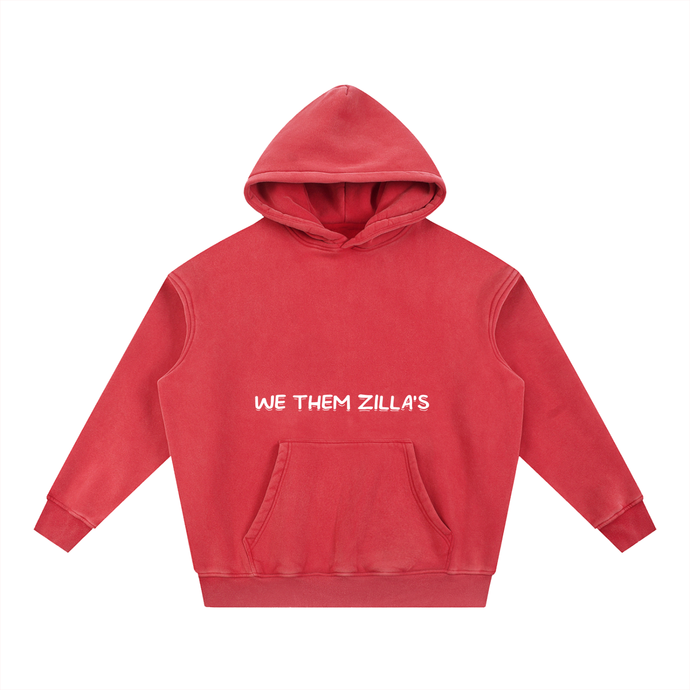 ZillaGang Collection- Snow Wash Fleece Oversize Hoodie
