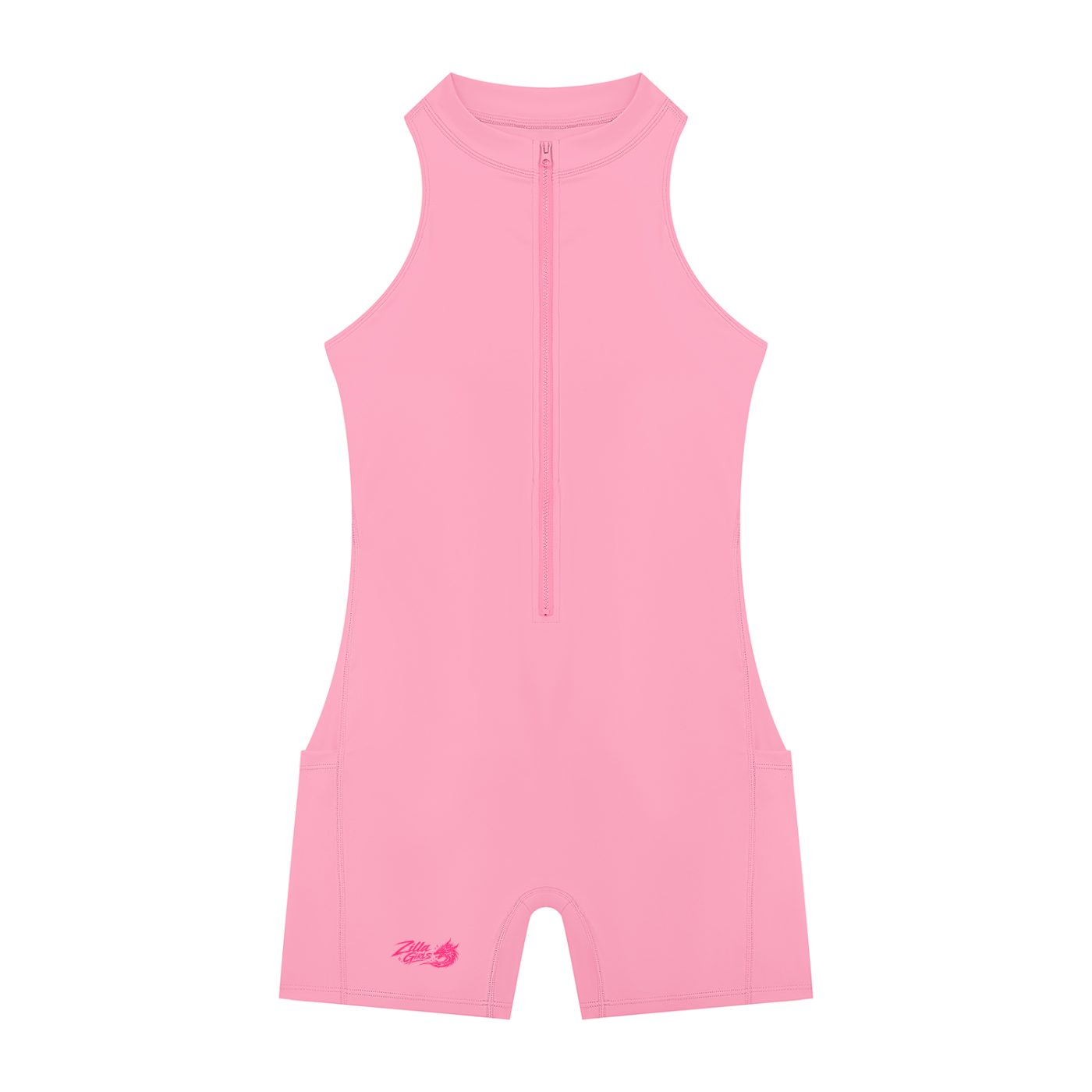 Women’s Quarter-Zip Yoga Romper