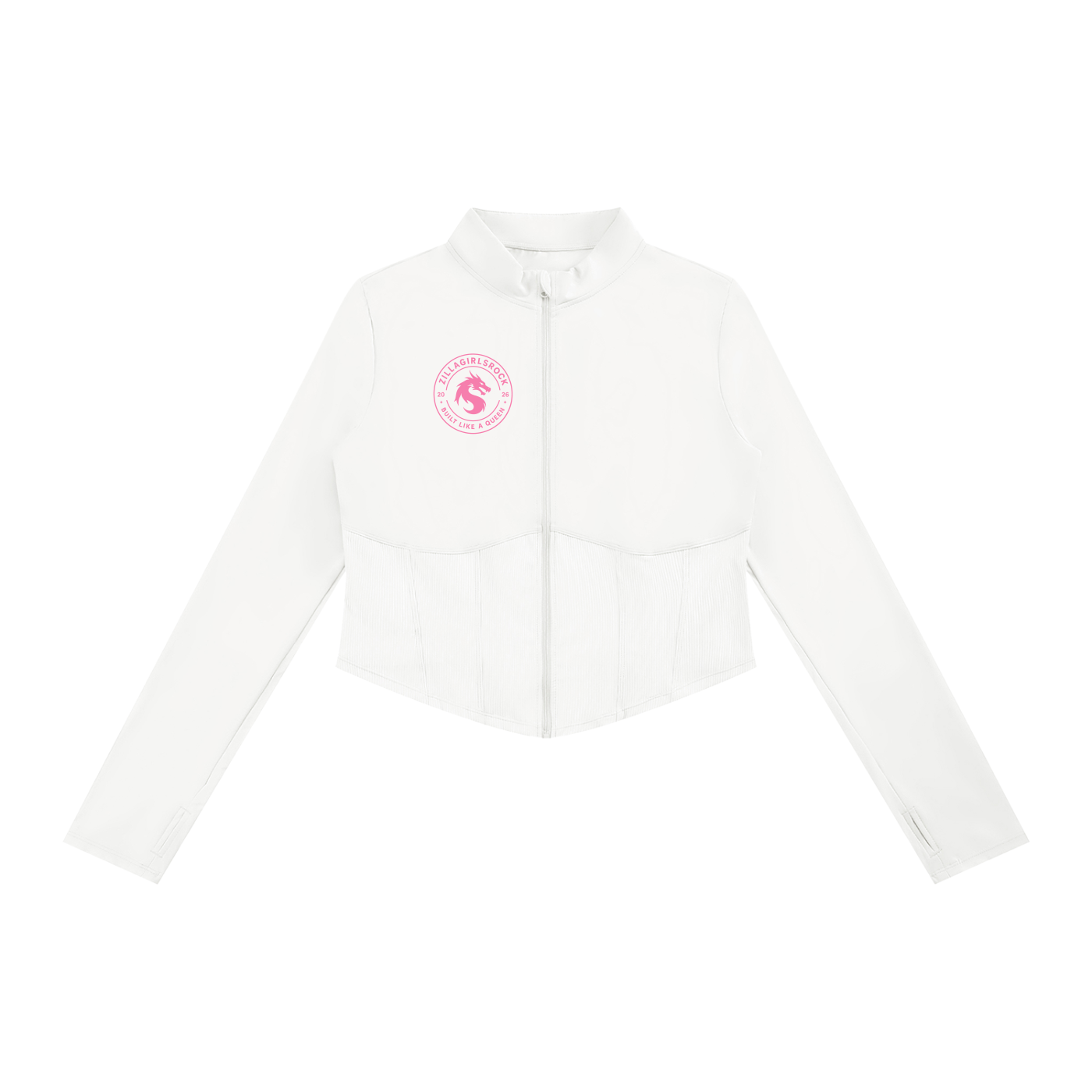 Women's Slim Fit Full-Zip Yoga Jacket