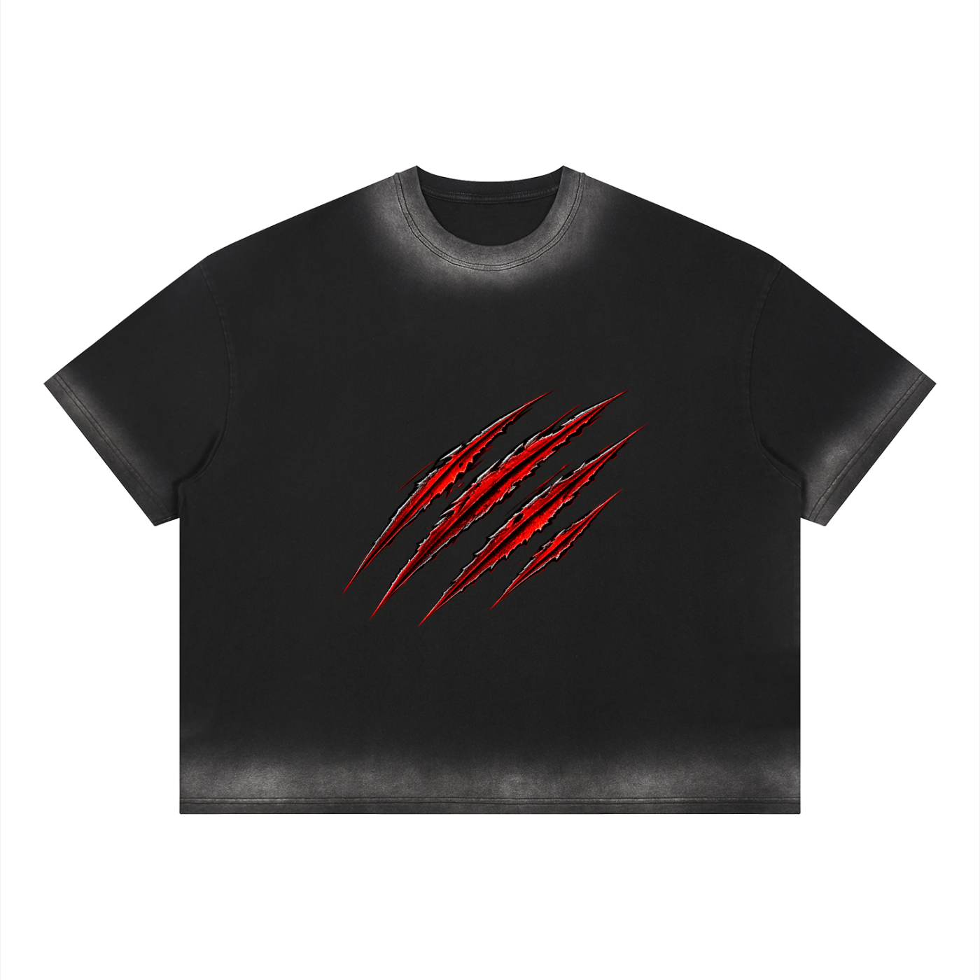 Unisex Boxy Sunfade Vintage Wash T-Shirt