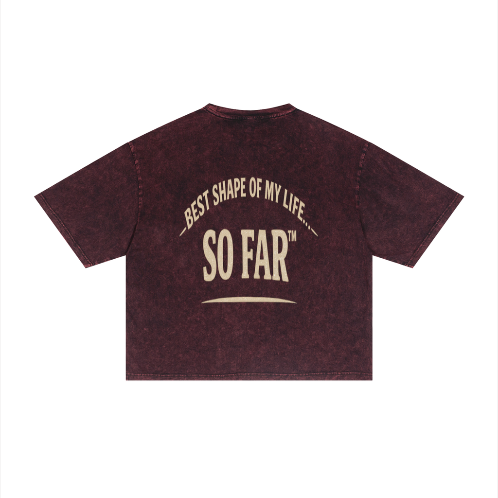 Unisex Mineral Wash Boxy T-Shirt