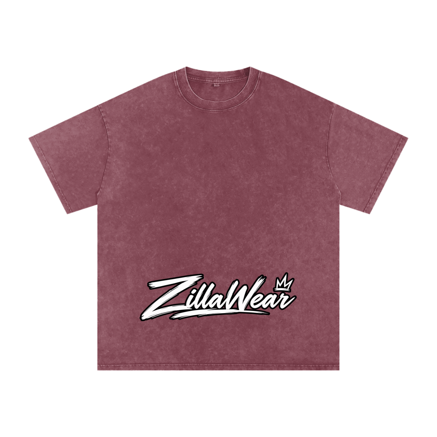 Zilla24 Exclusive Snow Washed Oversized Cotton T-Shirt