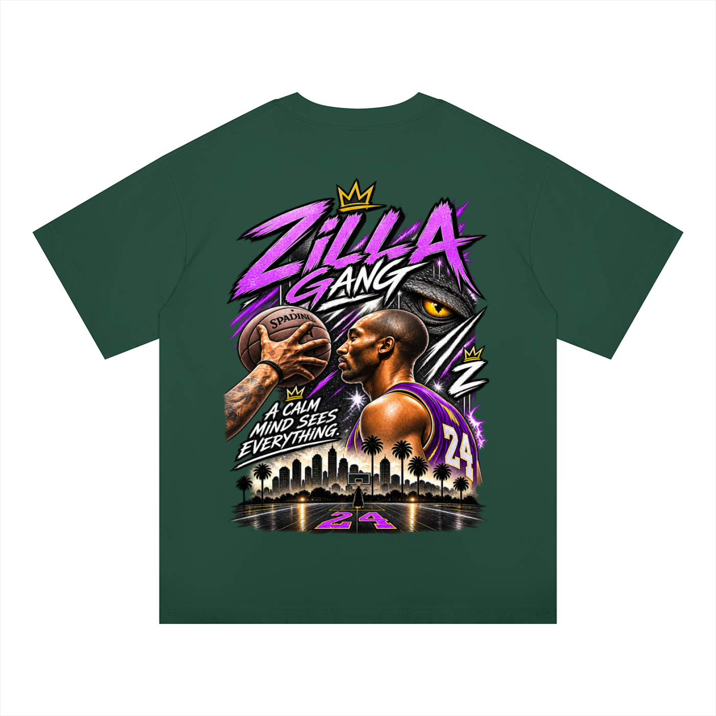 Zilla24 Basic: Unisex Oversized Drop Shoulder T-Shirt