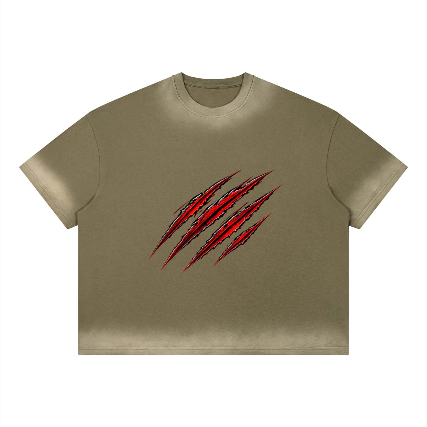Unisex Boxy Sunfade Vintage Wash T-Shirt