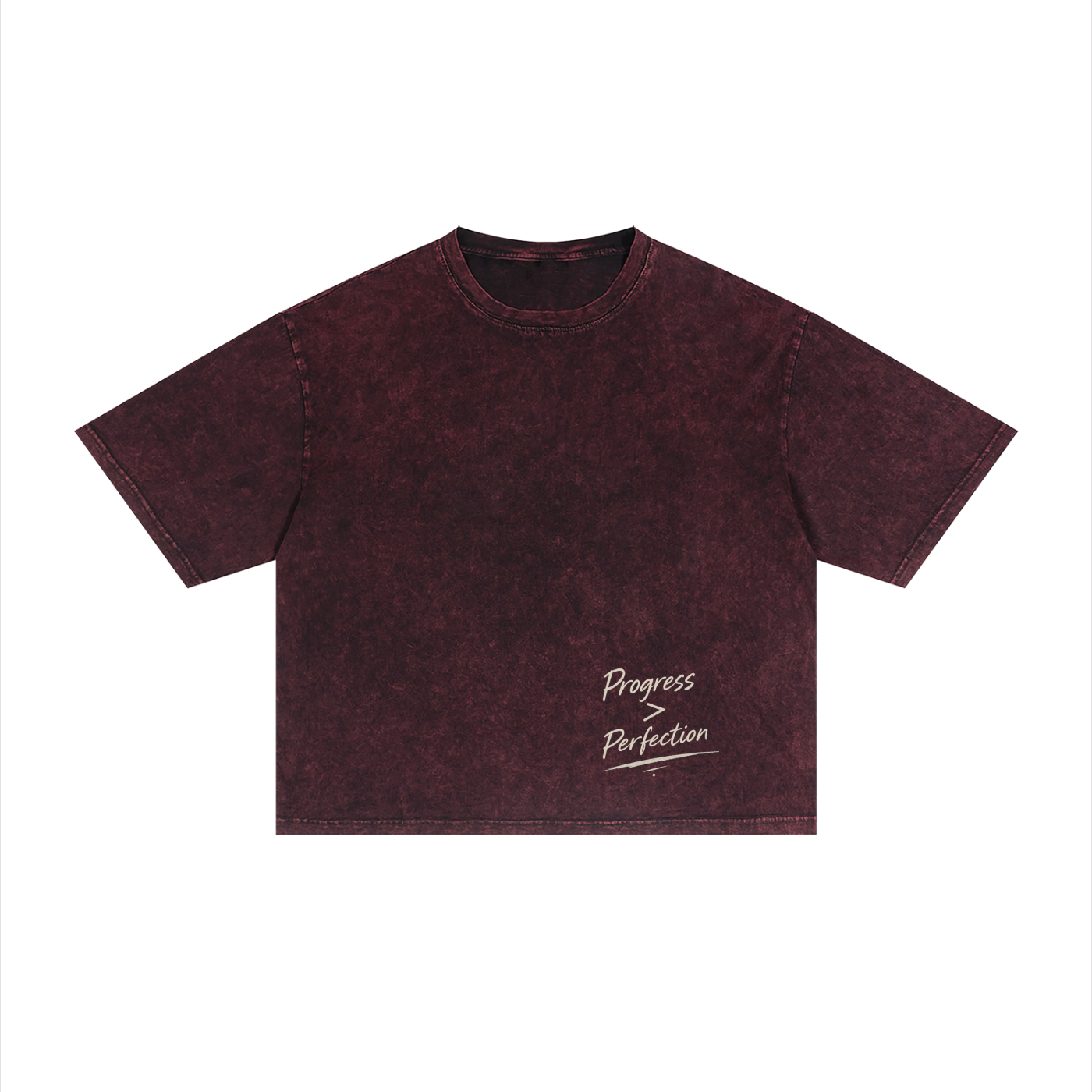 Unisex Mineral Wash Boxy T-Shirt