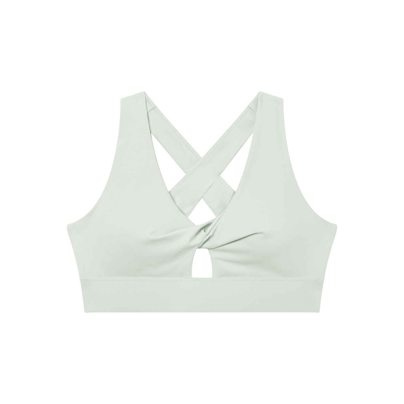 Women's Twist Front V-Neck Sports Bra