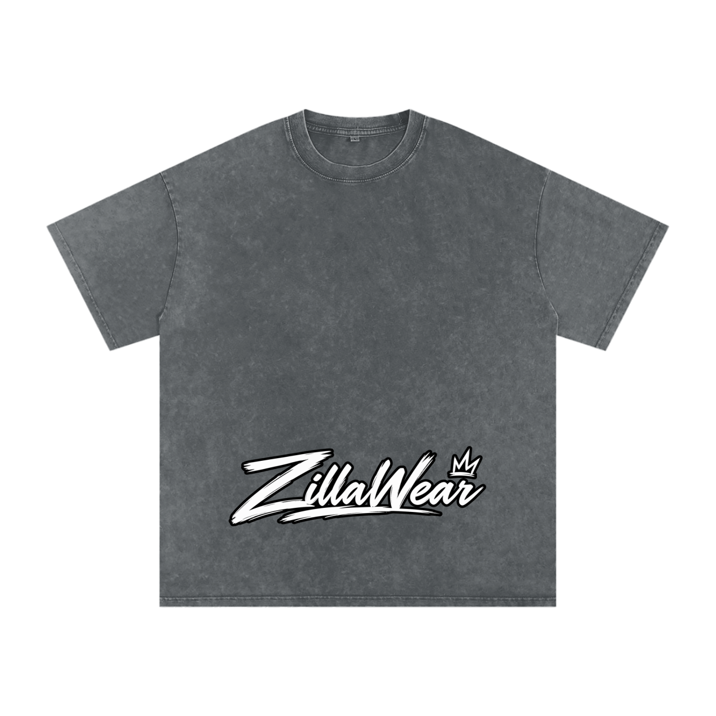 Zilla24 Exclusive Snow Washed Oversized Cotton T-Shirt