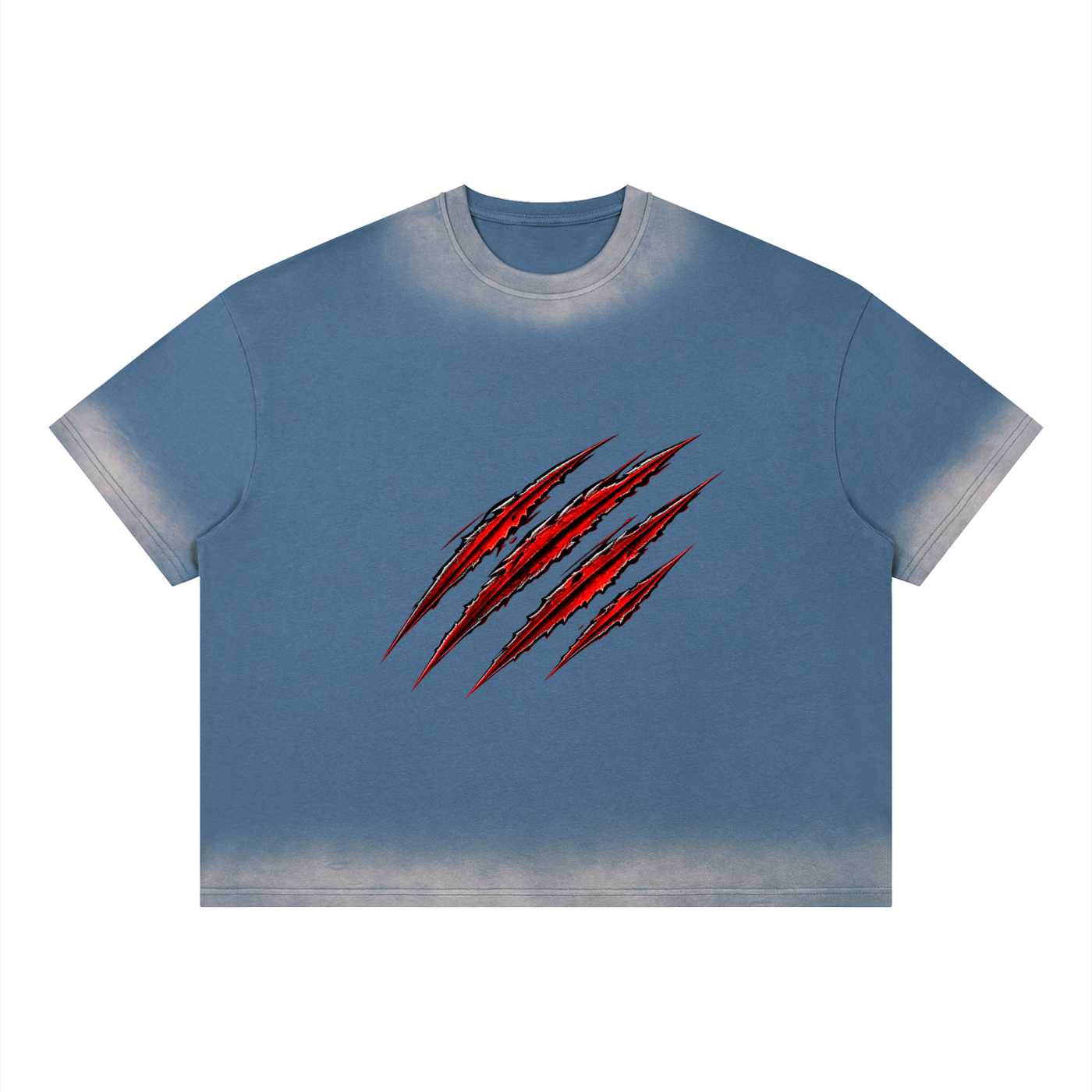 Unisex Boxy Sunfade Vintage Wash T-Shirt