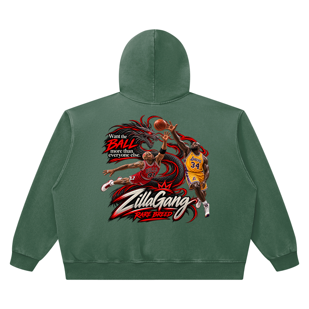 Unisex Heavyweight Vintage Wash Boxy Hoodie