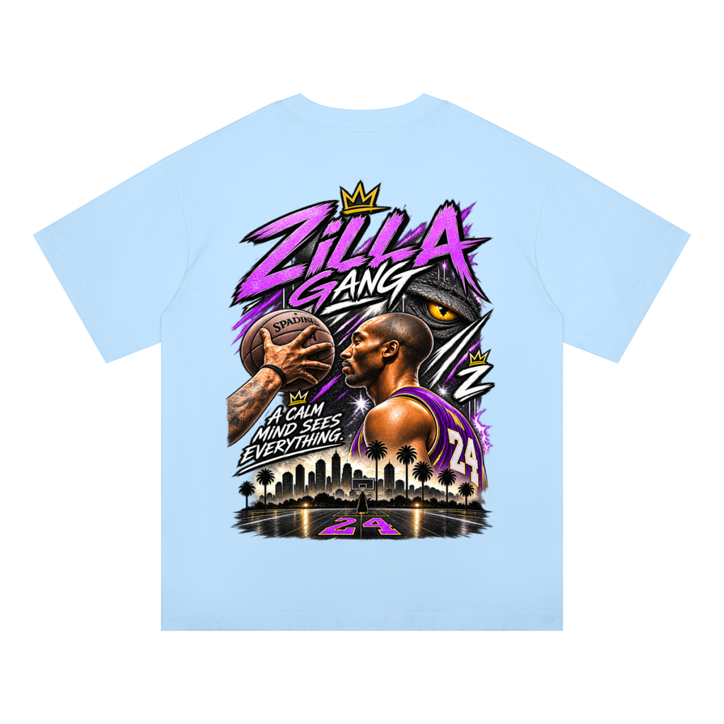 Zilla24 Basic: Unisex Oversized Drop Shoulder T-Shirt