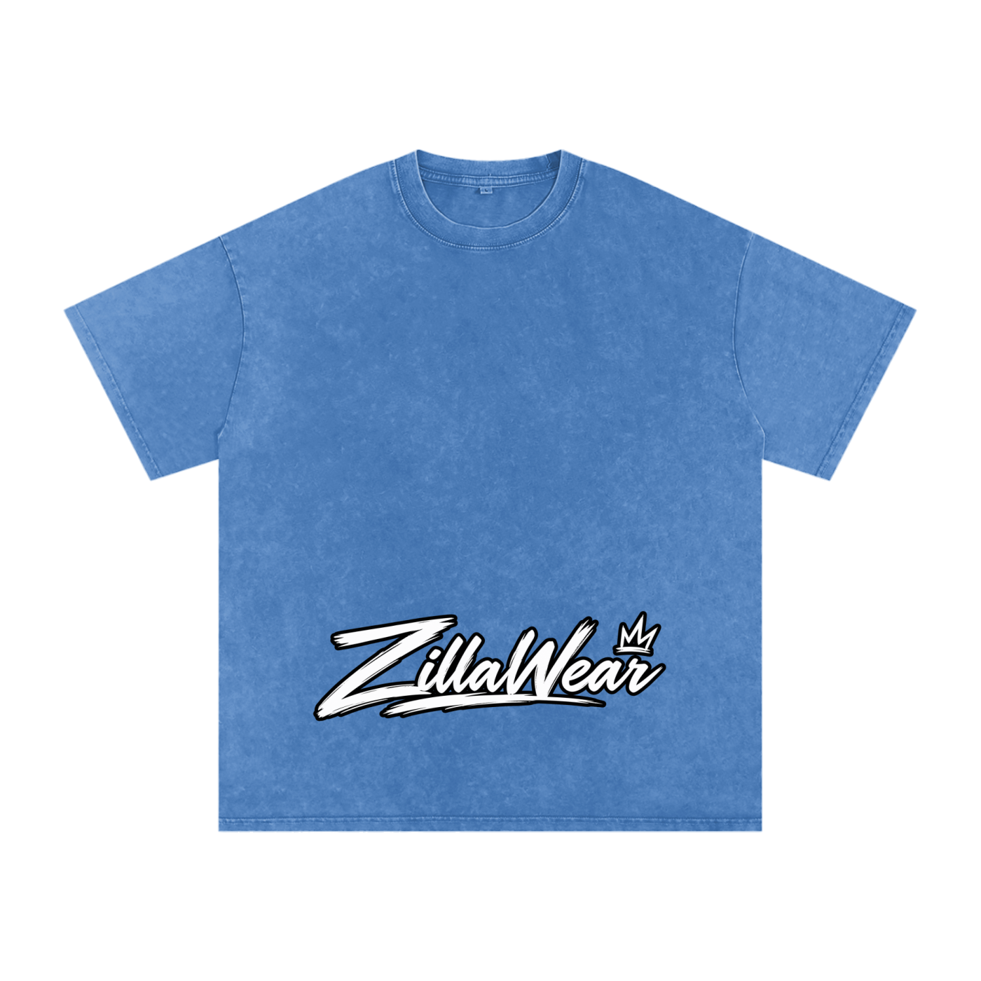Zilla24 Exclusive Snow Washed Oversized Cotton T-Shirt