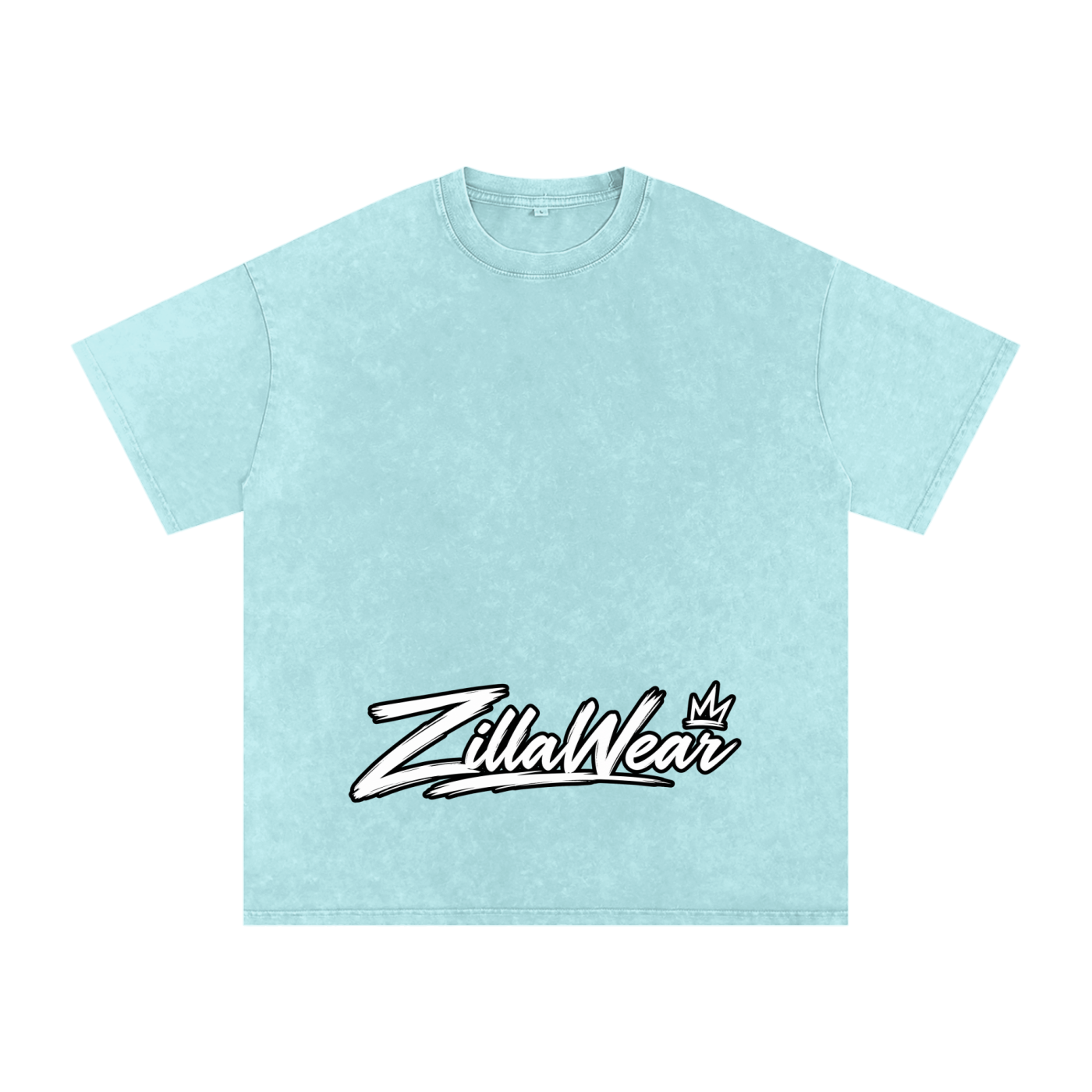 Zilla24 Exclusive Snow Washed Oversized Cotton T-Shirt