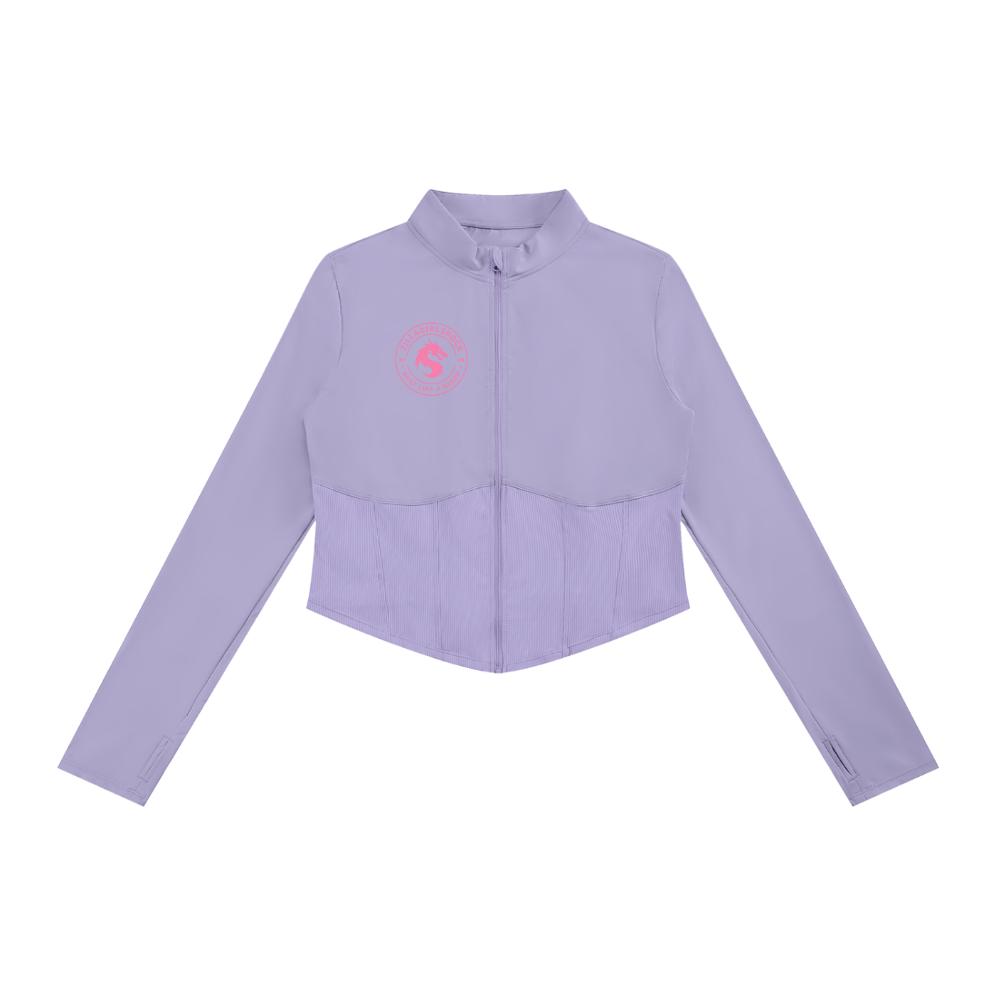 Women's Slim Fit Full-Zip Yoga Jacket