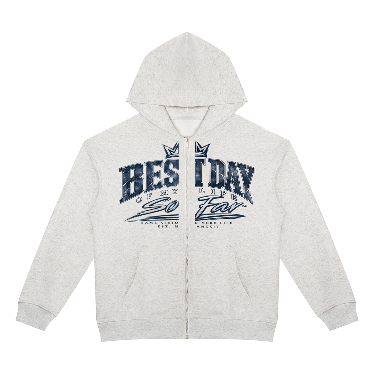 Unisex Heavyweight Full Zip Hoodie