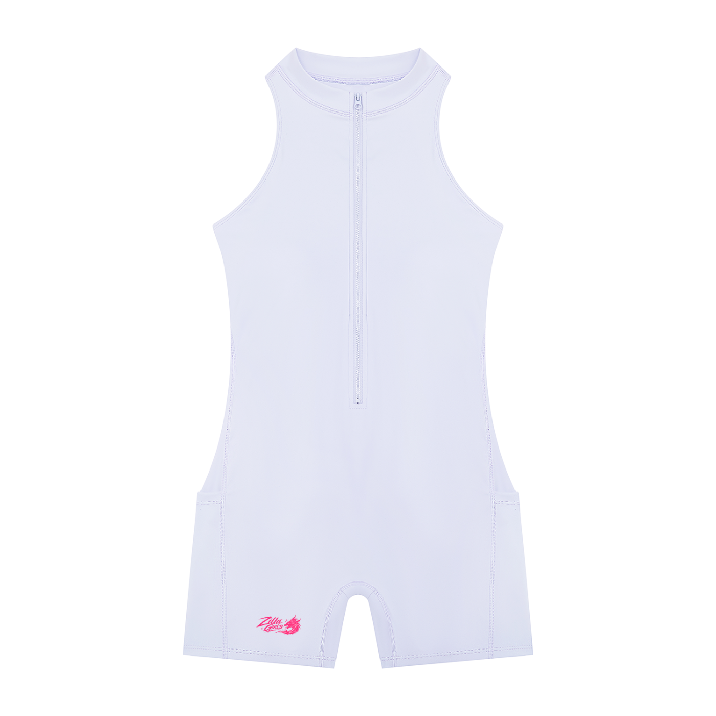 Women’s Quarter-Zip Yoga Romper