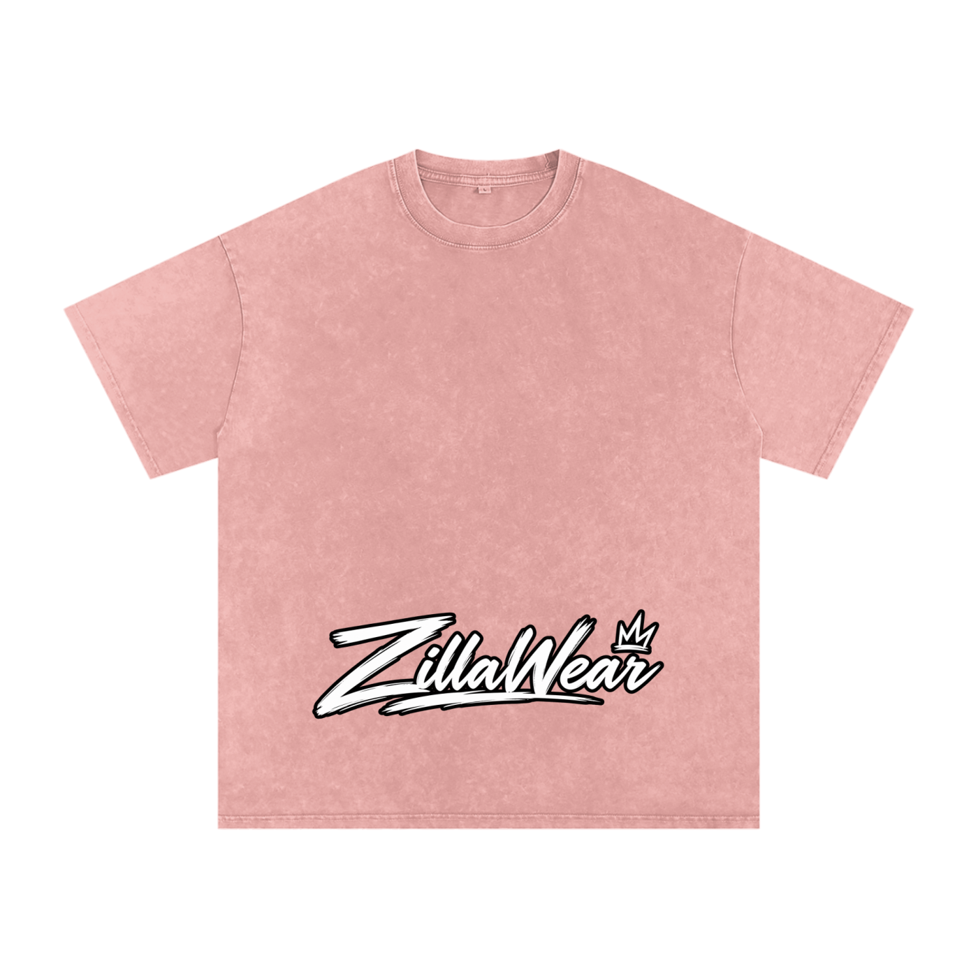 Zilla24 Exclusive Snow Washed Oversized Cotton T-Shirt