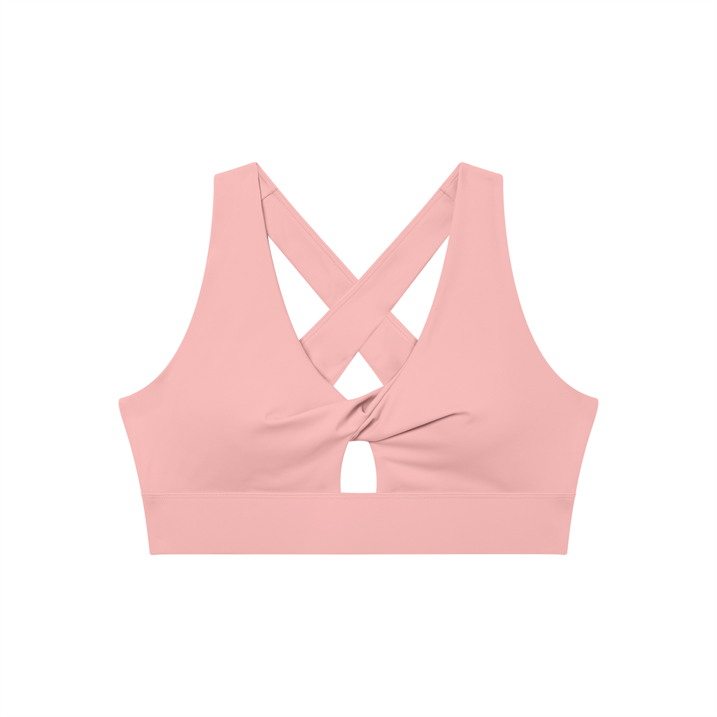 Women's Twist Front V-Neck Sports Bra