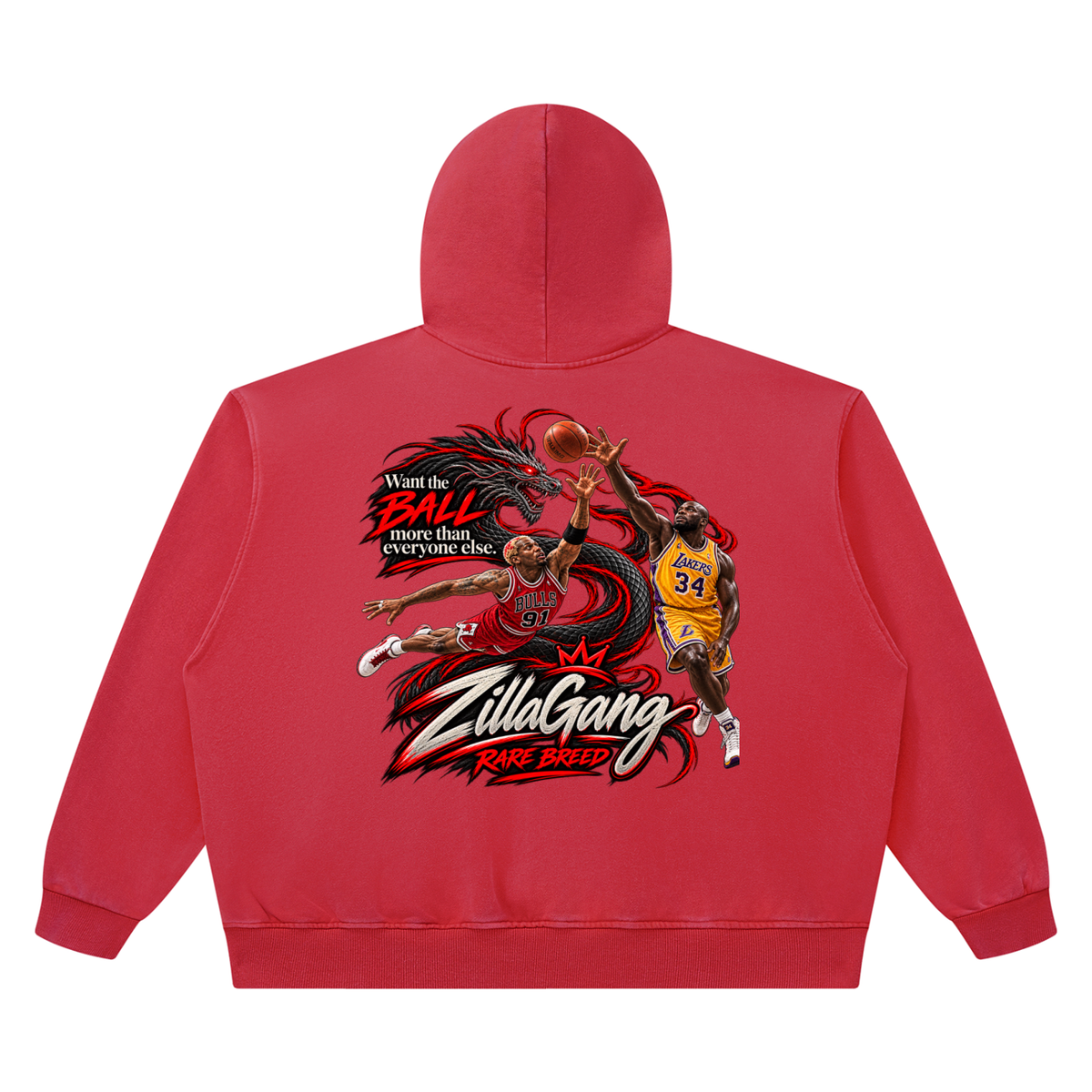 Unisex Heavyweight Vintage Wash Boxy Hoodie
