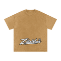 Zilla24 Exclusive Snow Washed Oversized Cotton T-Shirt
