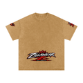 Never Harmless: Snow Washed Oversized Cotton T-Shirt