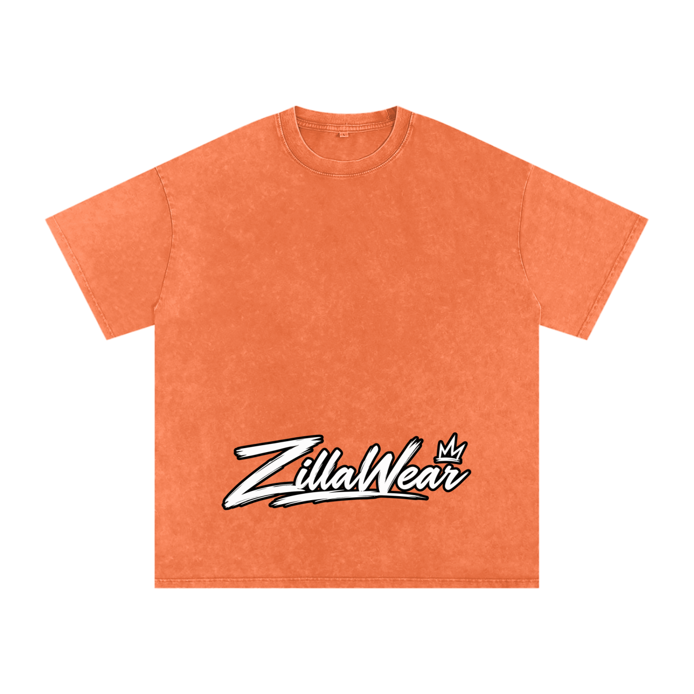 Zilla24 Exclusive Snow Washed Oversized Cotton T-Shirt