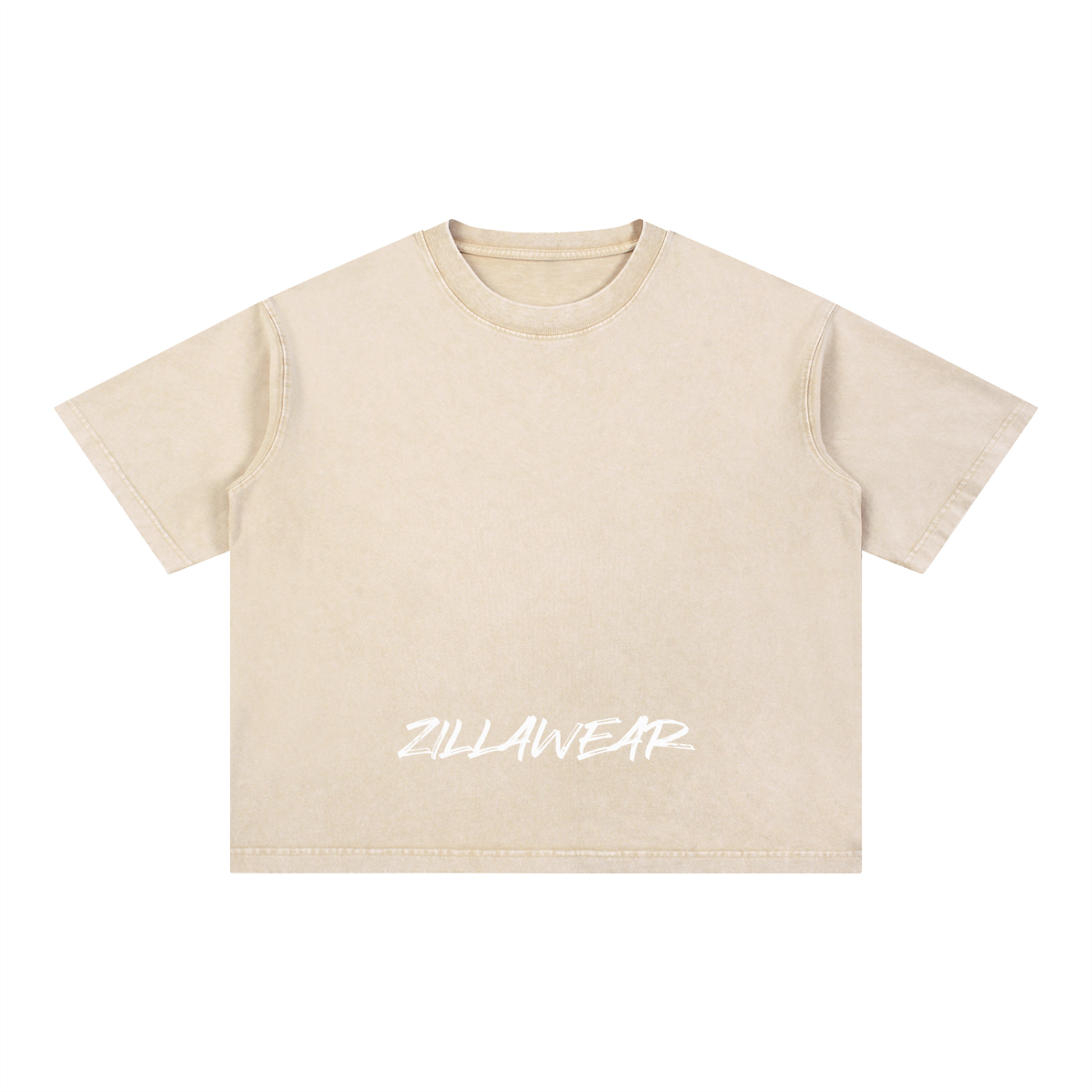 Mineral Wash Boxy Cotton T-Shirt