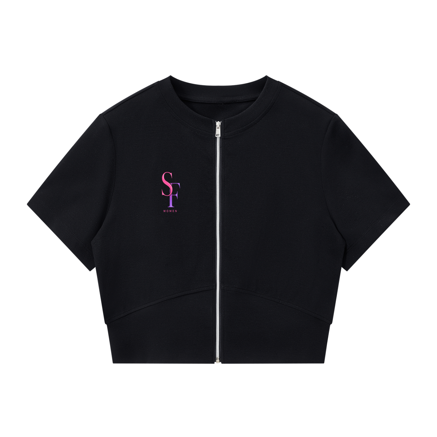 Women’s Paneling Full Zip T-Shirt