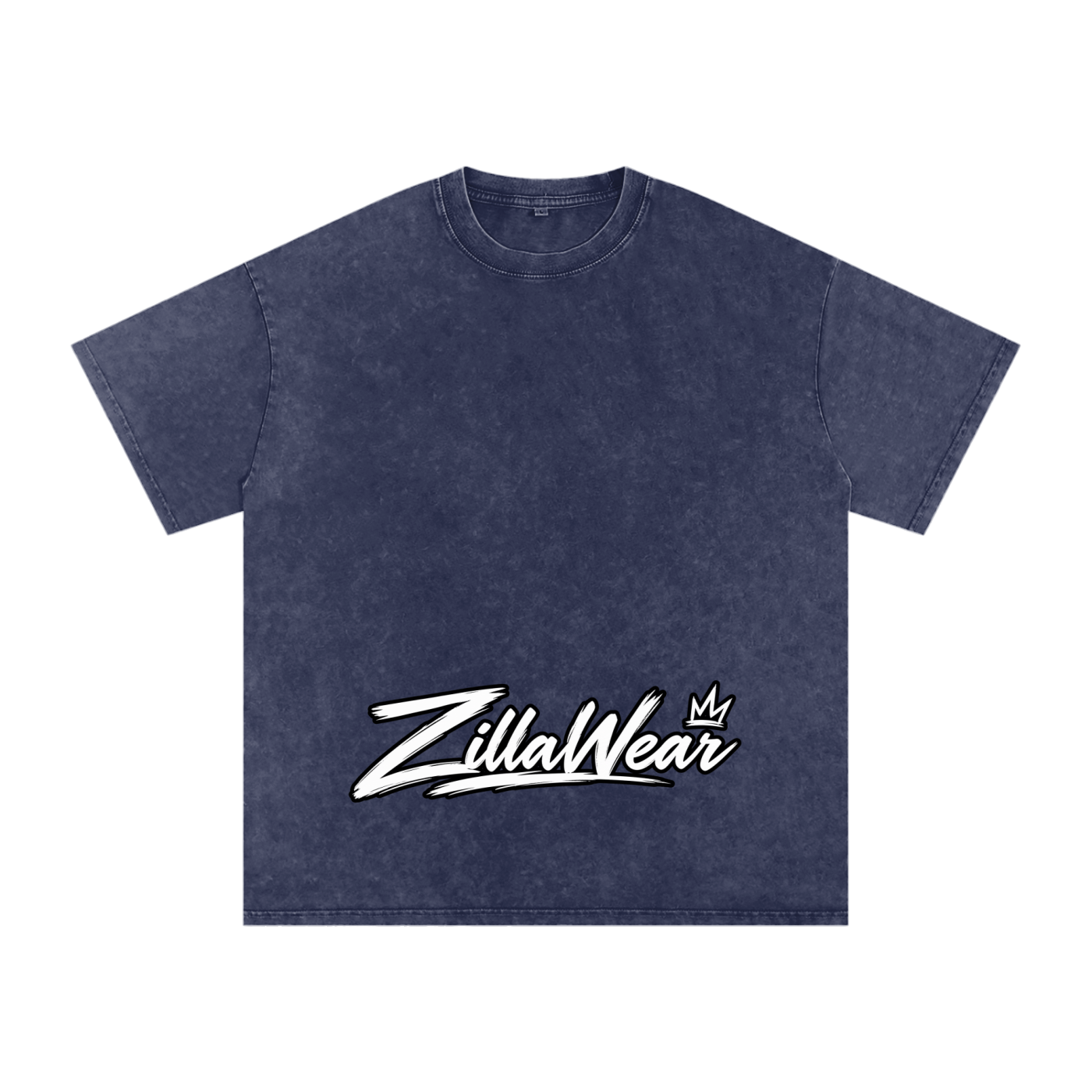 Zilla24 Exclusive Snow Washed Oversized Cotton T-Shirt
