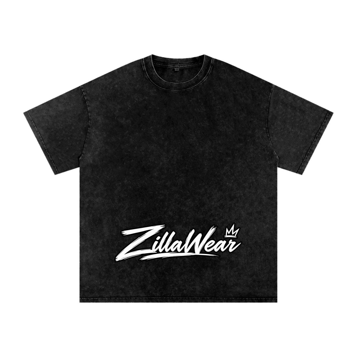 Zilla24 Exclusive Snow Washed Oversized Cotton T-Shirt