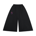 Women's Raw Edge Wide Leg Sweatpants