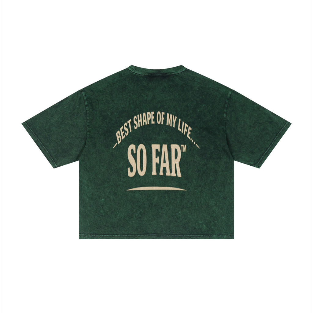 Unisex Mineral Wash Boxy T-Shirt