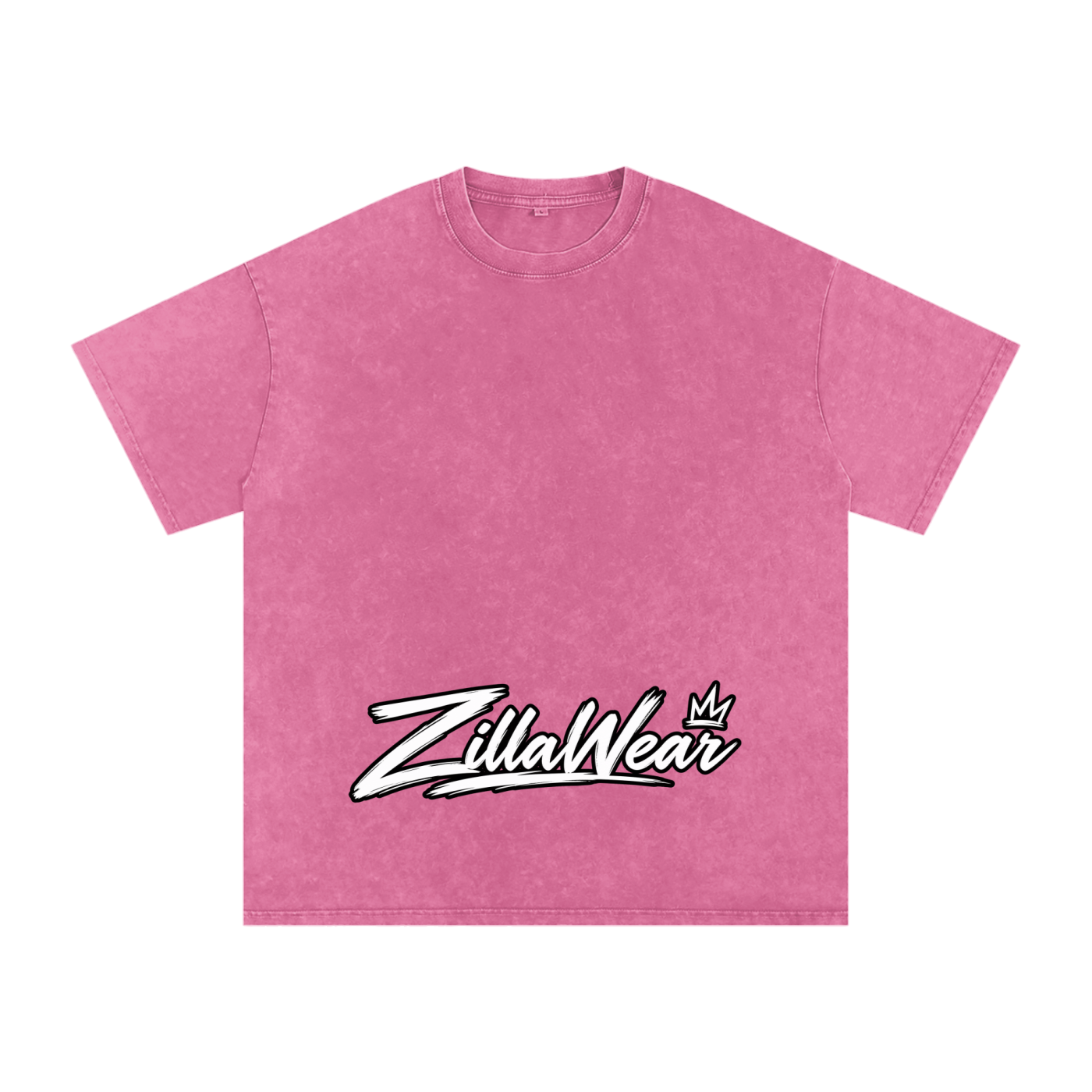 Zilla24 Exclusive Snow Washed Oversized Cotton T-Shirt