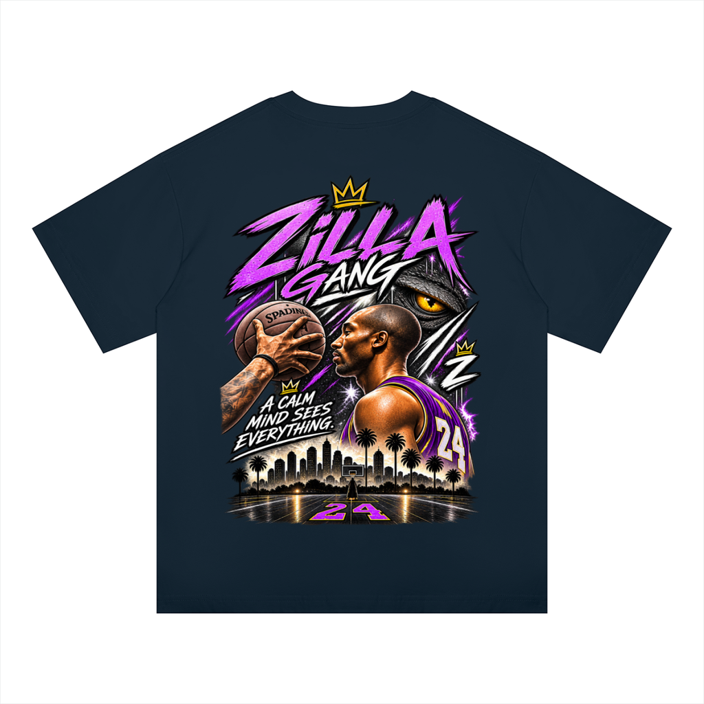 Zilla24 Basic: Unisex Oversized Drop Shoulder T-Shirt