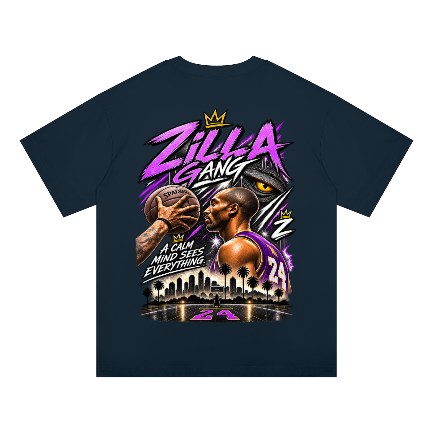 Zilla24 Basic: Unisex Oversized Drop Shoulder T-Shirt