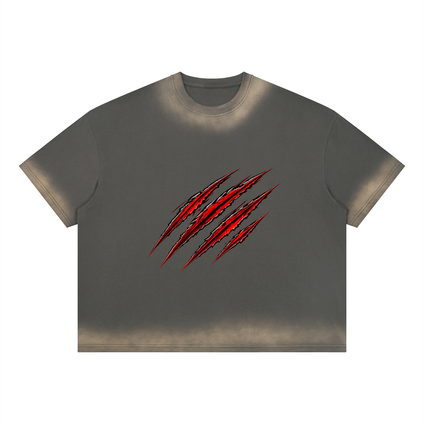 Unisex Boxy Sunfade Vintage Wash T-Shirt