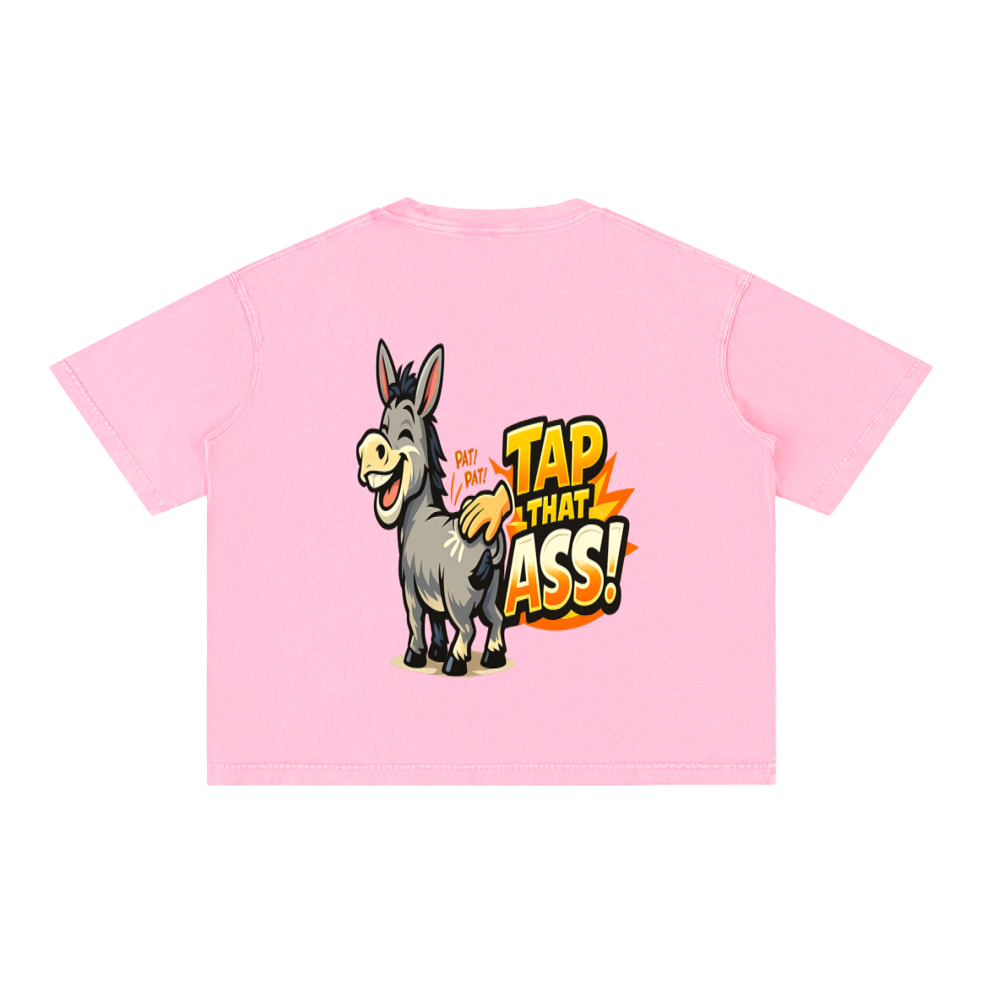 Mineral Wash Boxy Cotton T-Shirt