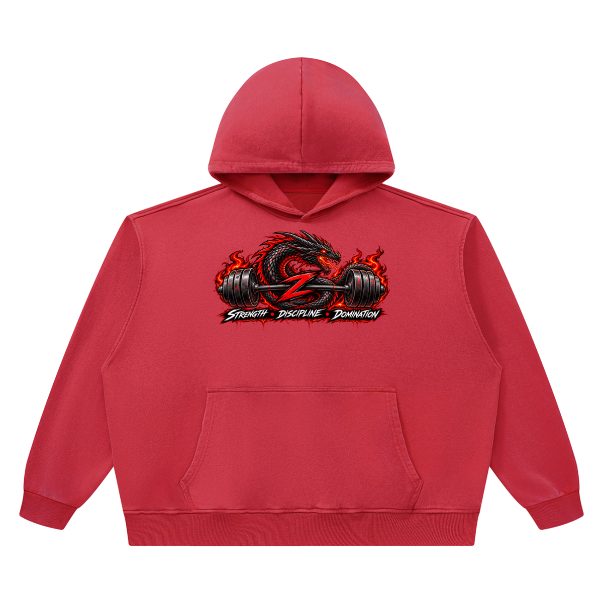 Unisex Heavyweight Vintage Wash Boxy Hoodie