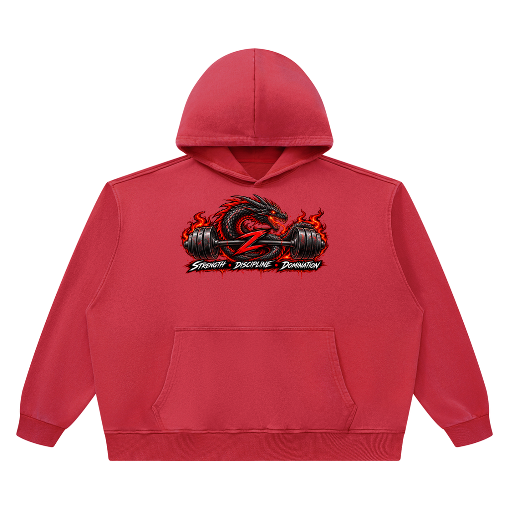 Unisex Heavyweight Vintage Wash Boxy Hoodie