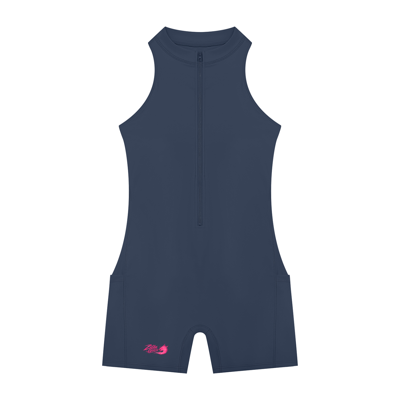 Women’s Quarter-Zip Yoga Romper