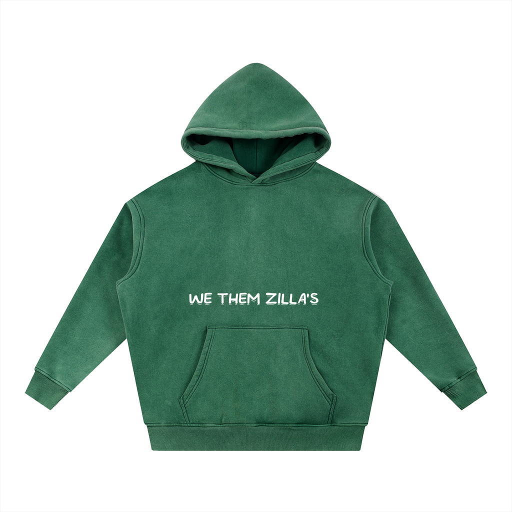 ZillaGang Collection- Snow Wash Fleece Oversize Hoodie